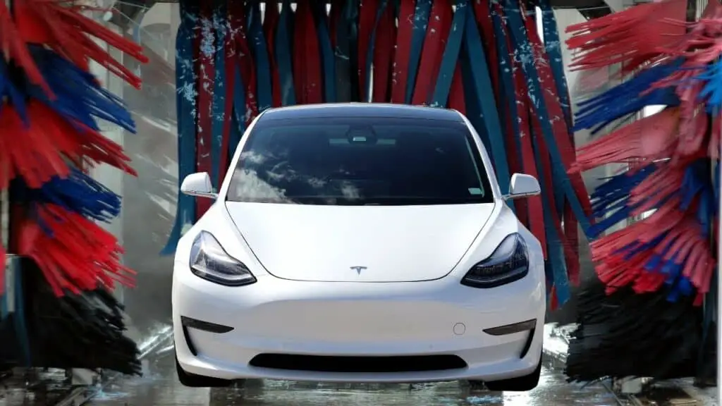 Tesla Car Wash