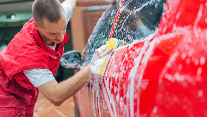 Tesla car wash mode